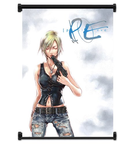 Amazon.com: Parasite Eve Game Aya Brea Fabric Wall Scroll Poster